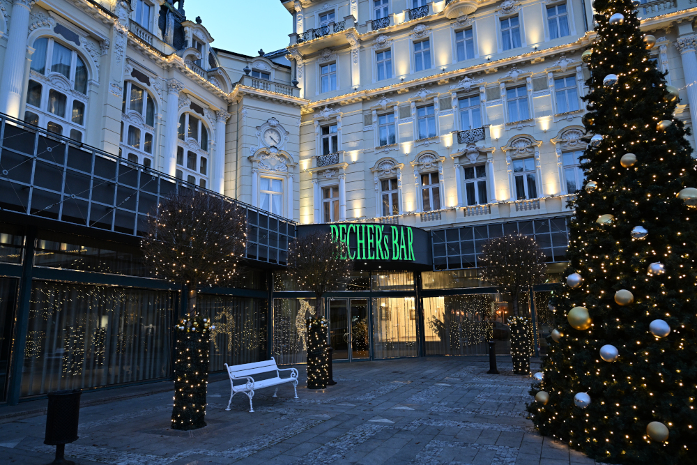 Bechers bar in Karlovy Vary.