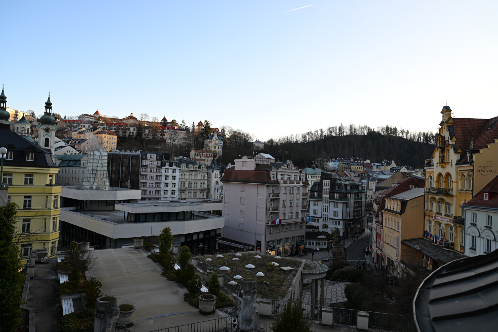 Karlovy Vary city center.