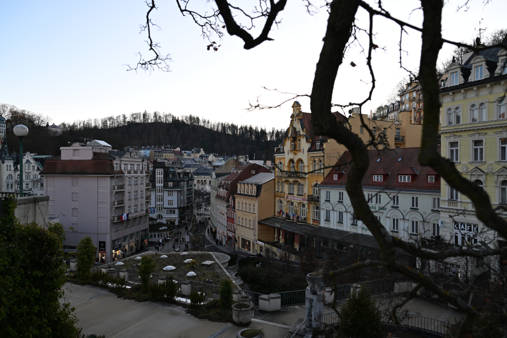 Karlovy Vary from different view.